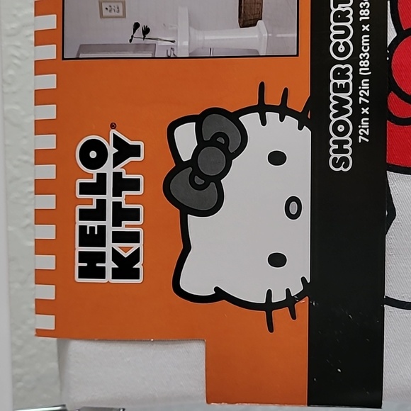 🎃NWT🎃 Hello Kitty Halloween Shower Curtain - Picture 3 of 4